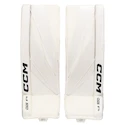 CCM Axis F5 White/White Junior Kapus lábszárvédők 26 + 1 hüvelyk