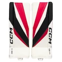 CCM Axis F9 Black/Red/White Intermediate Kapus lábszárvédők