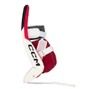 CCM Axis F9 Black/Red/White Senior Kapus lábszárvédők