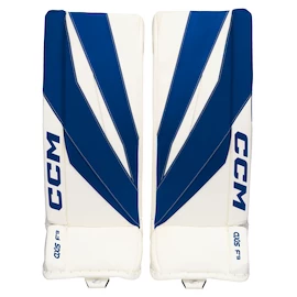 CCM Axis F9 Royal/White Intermediate Kapus lábszárvédők