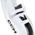 CCM Eflex 6.9 White Senior Kapus lábszárvédők