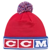 CCM  FLAG POM KNIT TEAM  CZECH Multiple Team Color   Téli sapka