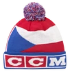 CCM  FLAG POM KNIT TEAM  CZECH Multiple Team Color   Téli sapka