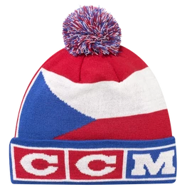 CCM FLAG POM KNIT TEAM CZECH Multiple Team Color Téli sapka