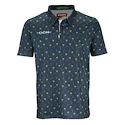 CCM Golf Fitted Printed Polo Dark Midnight Férfipóló S