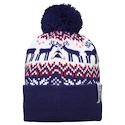 CCM Holiday Pom Knit B Navy Senior Sapka