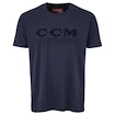 CCM Holiday SS Tee B Navy Férfipóló