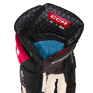 CCM JetSpeed FT6 Black/Red/White Senior Hokikesztyűk