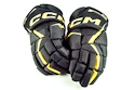 CCM JetSpeed FT6 Black/Sunflower Senior Hokikesztyűk 13 hüvelyk