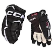 CCM JetSpeed FT6 Black/White Senior Hokikesztyűk 14 hüvelyk