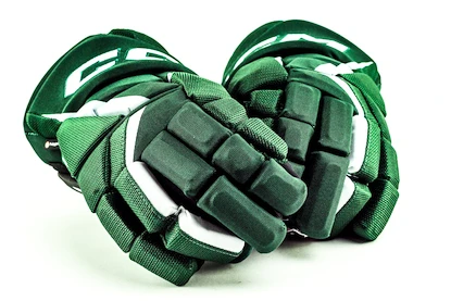 CCM JetSpeed FT6 Dark Green/White Junior Hokikesztyűk 11 hüvelyk