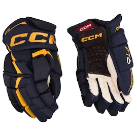 CCM JetSpeed FT6 Navy/Sunflower Senior Hokikesztyűk