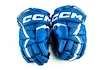 CCM JetSpeed FT6 Royal/White Junior Hokikesztyűk 12 hüvelyk