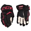 CCM JetSpeed FT680 Black/Red Junior Hokikesztyűk 12 hüvelyk