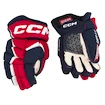 CCM JetSpeed FT680 Navy/Red/White Junior Hokikesztyűk 11 hüvelyk