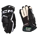 CCM JetSpeed FTWomen Black/White Senior Hokikesztyűk