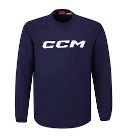 CCM LOCKER ROOM FLEECE CREW True Navy Pulóver