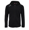 CCM  LOCKER ROOM FLEECE FULL ZIP HOODIE Black Férfi-melegítőfelső