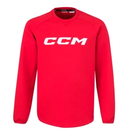 CCM LOCKER ROOM Sweather Red Férfi-melegítőfelső