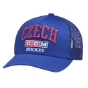 CCM  MESHBACK TRUCKER TEAM CZECH Multiple Team Color   Férfibaseballsapka