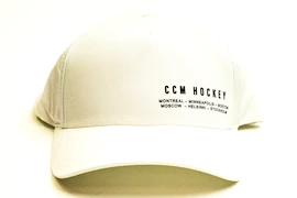 CCM Nostalgia Low Profile Adjustable Cap White Senior Baseballsapka