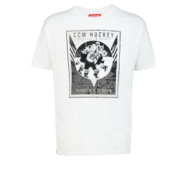 CCM Nostalgia POSTER S/S TEE White Férfipóló