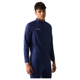 CCM Outdoor Thermal LS Shirt Heather Blue Férfipóló