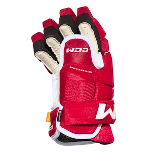 CCM Tacks 4 ROLL PRO 3 Red Senior Hokikesztyűk