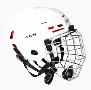 CCM Tacks 70 Combo White Youth Jégkorong sisak