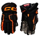 CCM Tacks AS-V Black/Orange Junior Hokikesztyűk