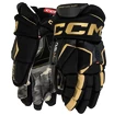 CCM Tacks AS-V PRO black/gold Junior Hokikesztyűk