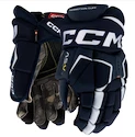 CCM Tacks AS-V PRO Navy/White Senior Hokikesztyűk 15 hüvelyk