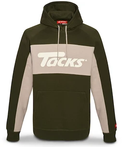 CCM Tacks Logo Fleece Hood Férfi-melegítőfelső M, piros