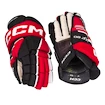 CCM Tacks XF 80 Black/Red/White Junior Hokikesztyűk