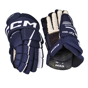 CCM Tacks XF 80 Navy/White Junior Hokikesztyűk