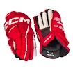 CCM Tacks XF 80 Red/White Junior Hokikesztyűk