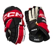 CCM Tacks XF Black/Red/White Junior Hokikesztyűk