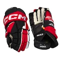 CCM Tacks XF Black/Red/White Junior Hokikesztyűk