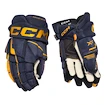 CCM Tacks XF Navy/Sunflower Senior Hokikesztyűk