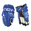 CCM Tacks XF Royal/White Junior Hokikesztyűk