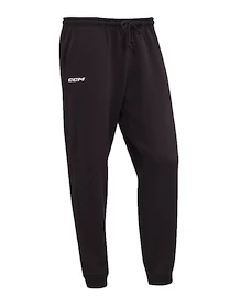 CCM Team Fleece Cuffed Jogger Black Férfinadrág