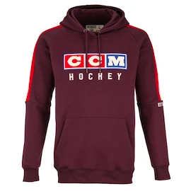 CCM Vintage Fall Hoodie Acai Férfi-melegítőfelső