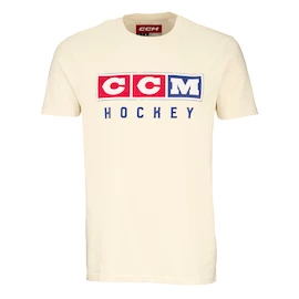 CCM Vintage Fall SS Tee Unbleached Férfipóló