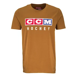 CCM Vintage Fall SS Tee Wood Férfipóló