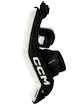 CCM YTflex 3 White/White/Black/Black Youth Kapus lábszárvédők