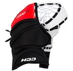 CCM YTflex 3 white/white/red/black Youth Lepkés kesztyű