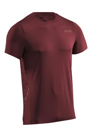 CEP  Round Neck SS Dark Red Férfipóló