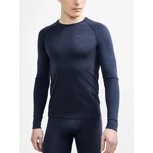 Craft Core Dry Active Comfort LS Navy Blue Férfipóló