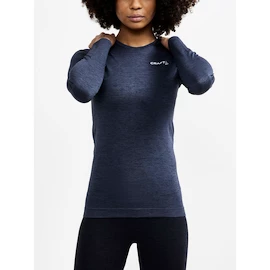 Craft Core Dry Active Comfort LS Navy Blue Női póló