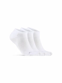 Craft Core Dry Footies 3-Pack White Zokni